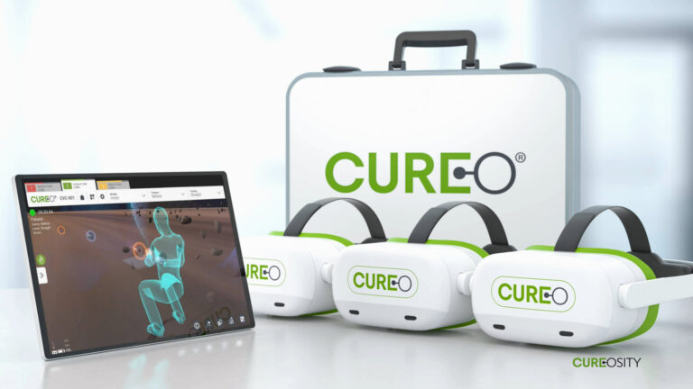 VR-Headsets und Tablet für Bildung